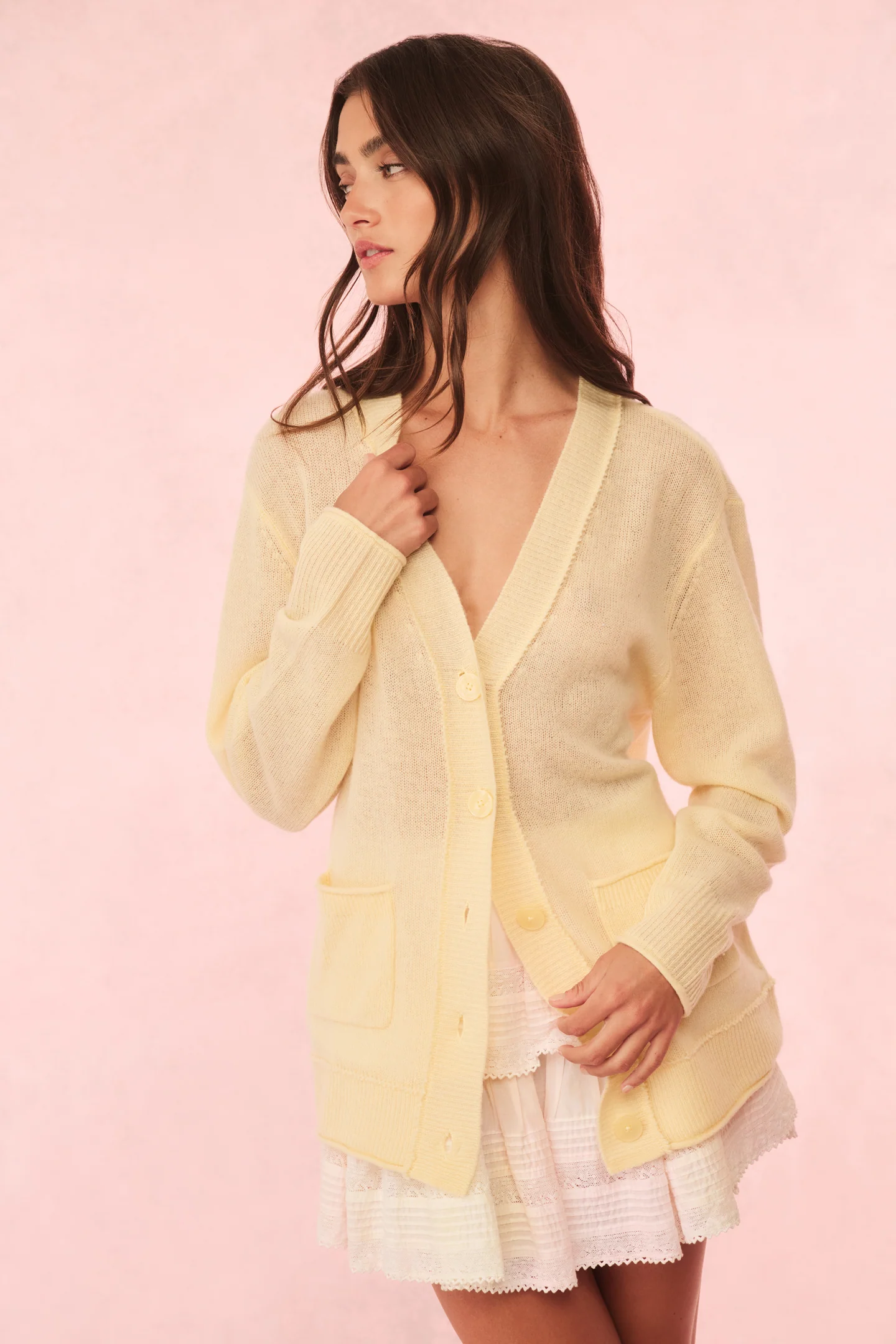 Applene Cashmere Cardigan - Mymoui