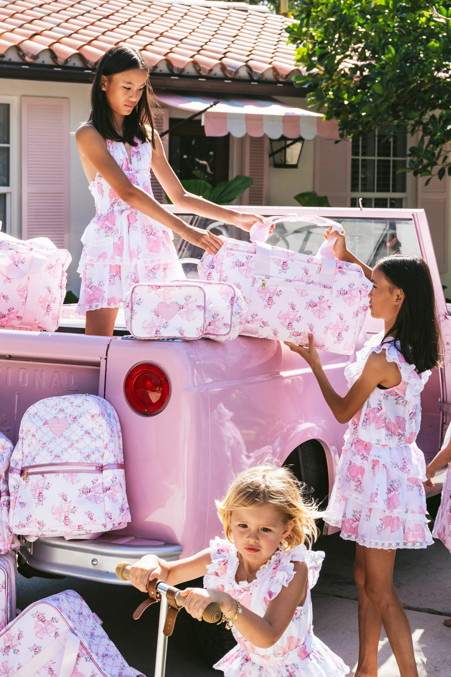 STATE x LoveShackFancy Travel Pouch Set - Mymoui