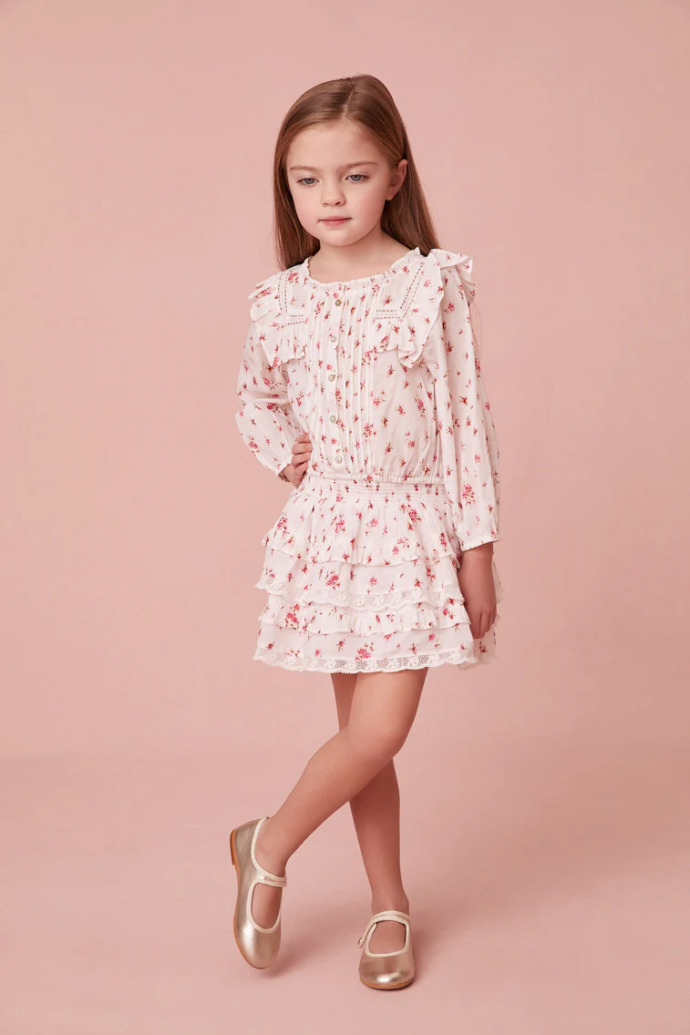 Girls Oda Floral Blouse - Mymoui